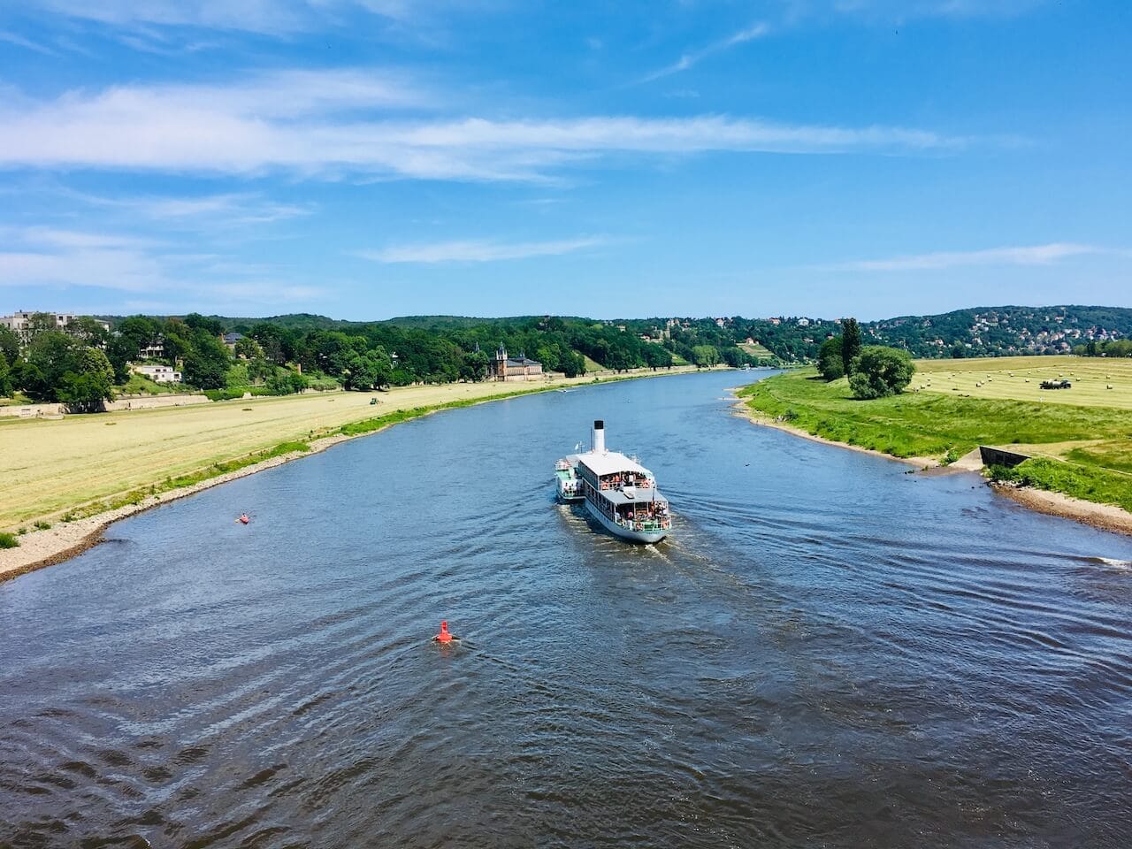 Elbe bei Loschwitz